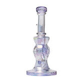 Human Grade 8.5" Swiss Incycler Glass Rig Recycler Water Pipe - Discreet Smoker